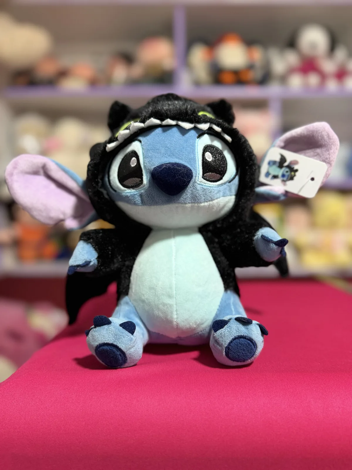 STICH WITH CHIMUELO 23x14 cm CELESTE Y NEGRO